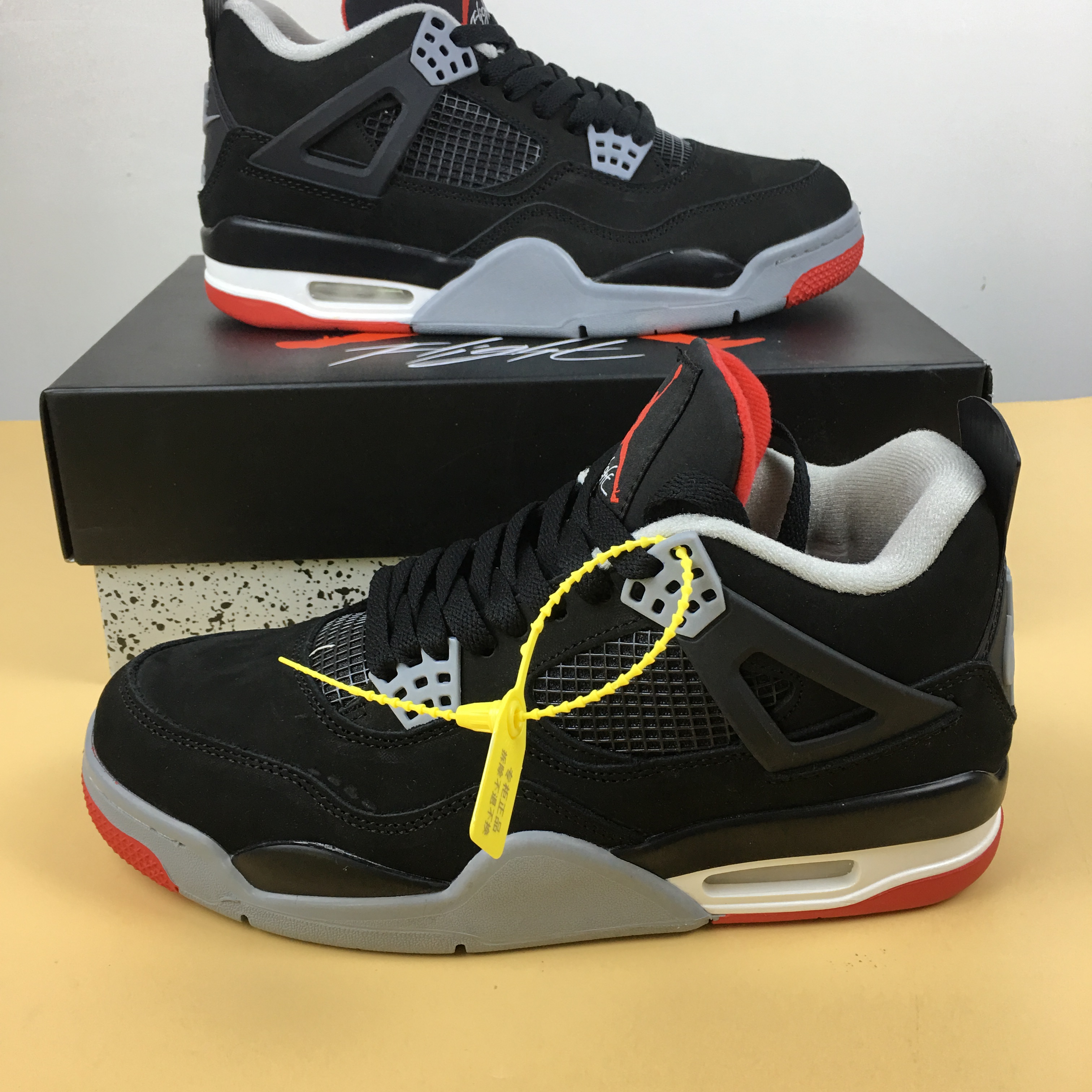 Air Jordan 4 Bred Shoes